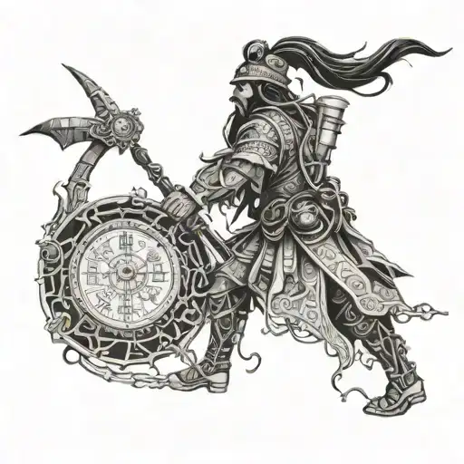 A Time-traveling Shaman Casting Spells To Prevent Wars In History