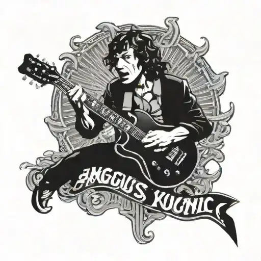 Angus Young Ac Dc