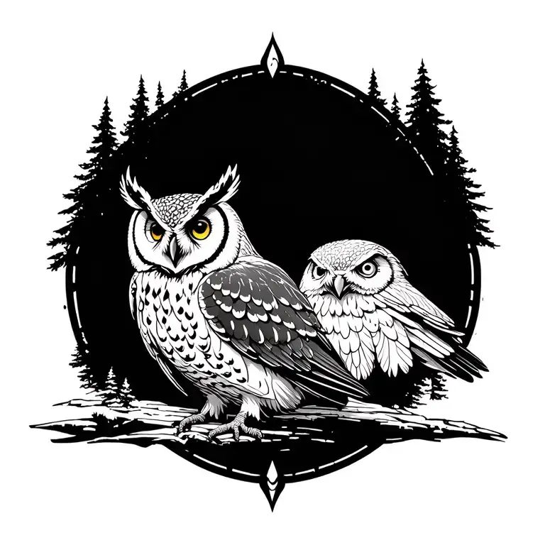 Polar Owl Forest North