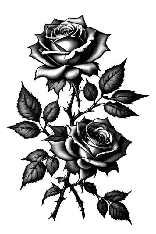 Roses With Thorns Wrapping