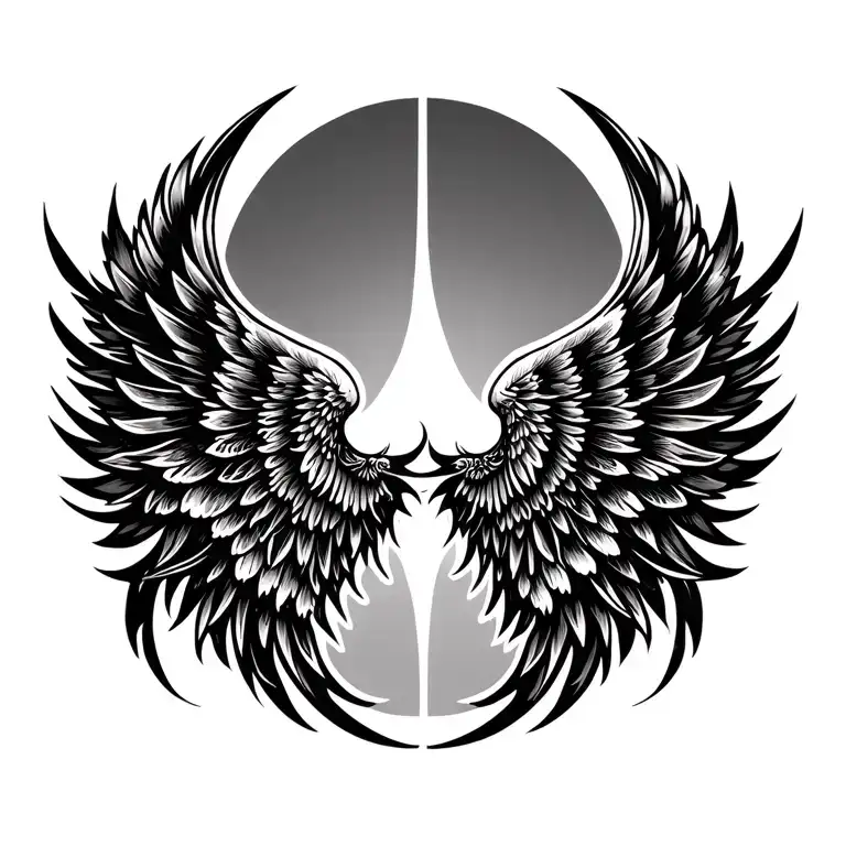 Tribal Wings Spread Wide