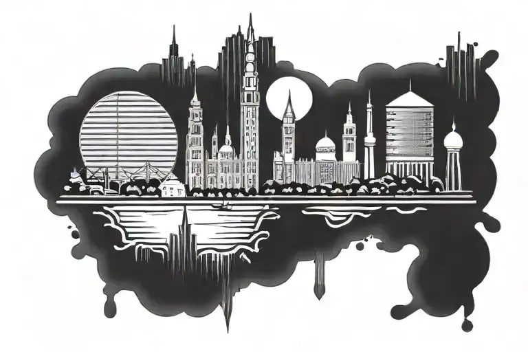 Skyline Hamburg