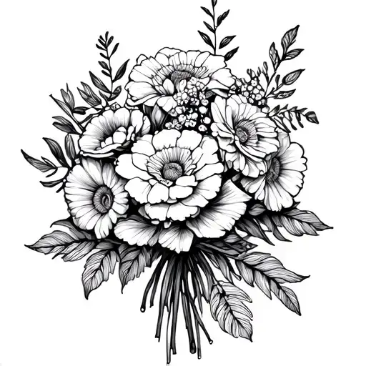 Bouquet Wrapped