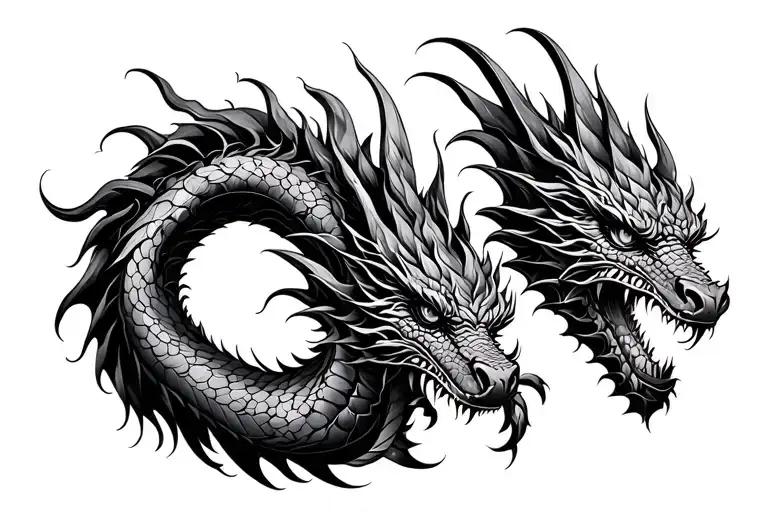 Dragon Tattoo Design