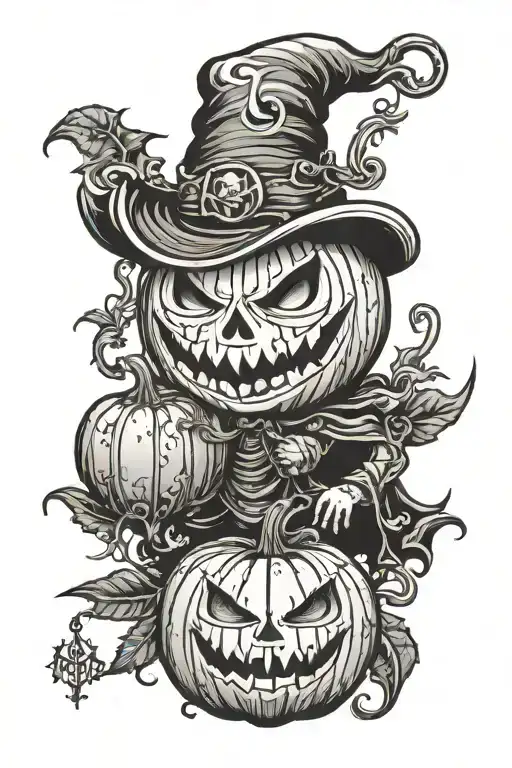 Jack The Pumpkin Lord With Themis In Black
