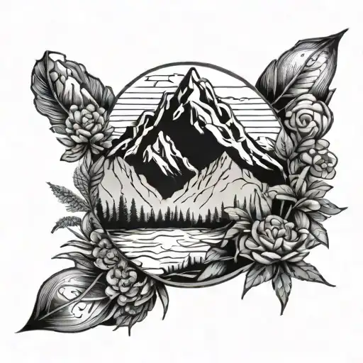 Montagne Nature Scene