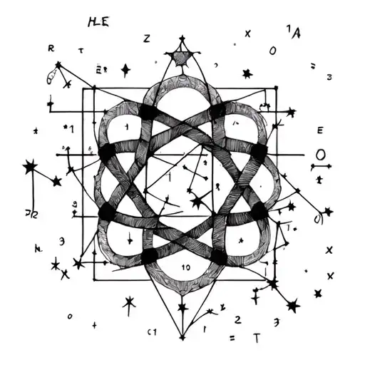 A Mathematical Formula Intertwining With A Constellation Of Stars