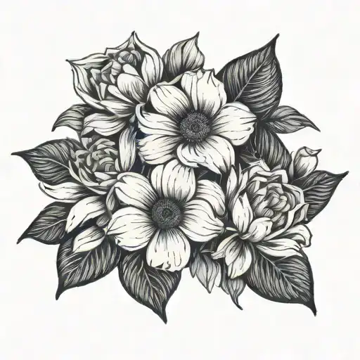 Siblings For 3 Flowers