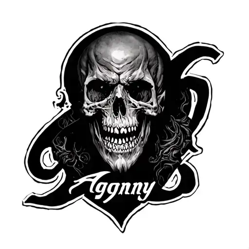 Abdomen Rocker Male The Word Agony