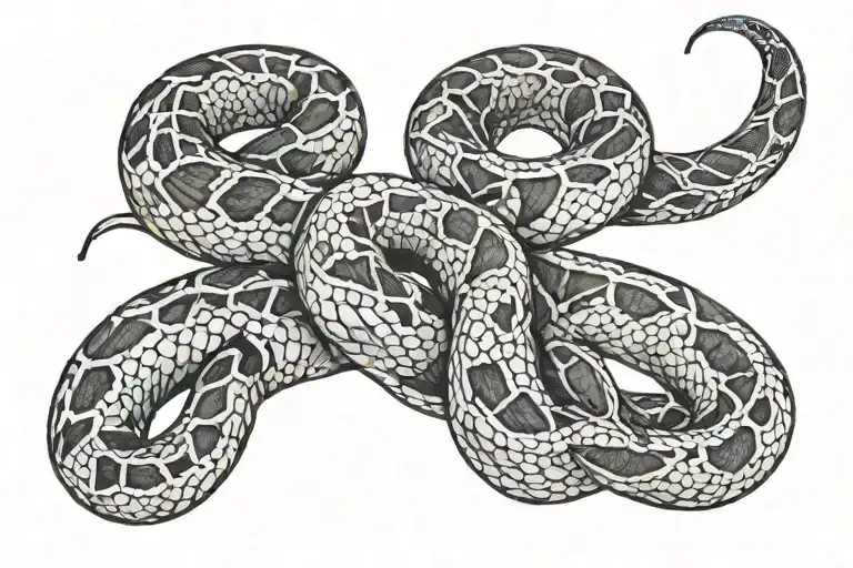 Copperhead Snake Wrapped