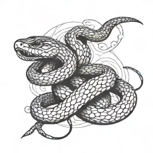 Electric Snake Slithering