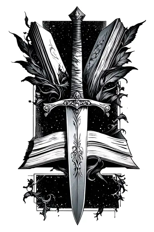 Sword Stabbing A Book