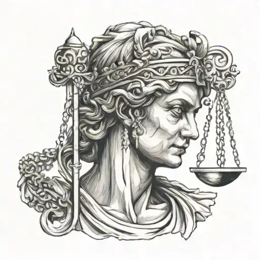 Justitia Portrait Style