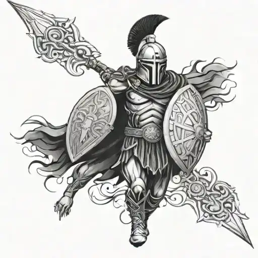 Spartans Half Sleeve