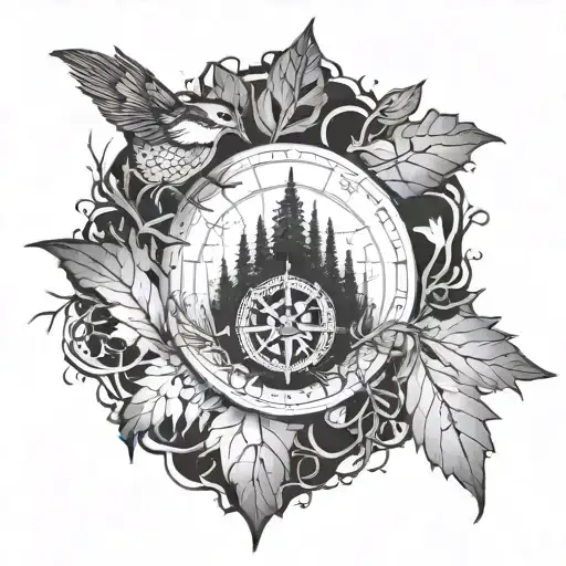 Woodcock Compass Forests