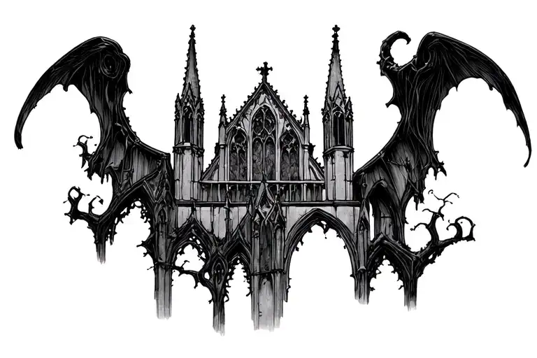 Haunted Gothic Cathedral