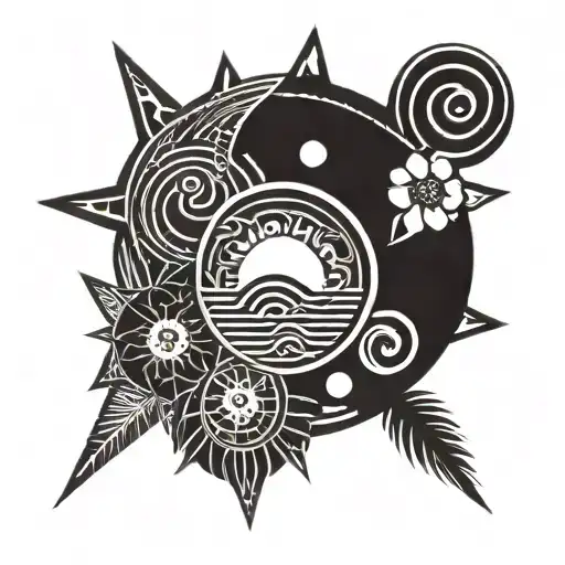 Pacific Symbol Incorporating Elements
