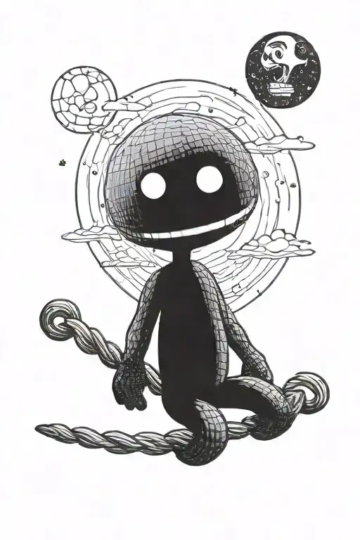 Sackboy Roping The Moon
