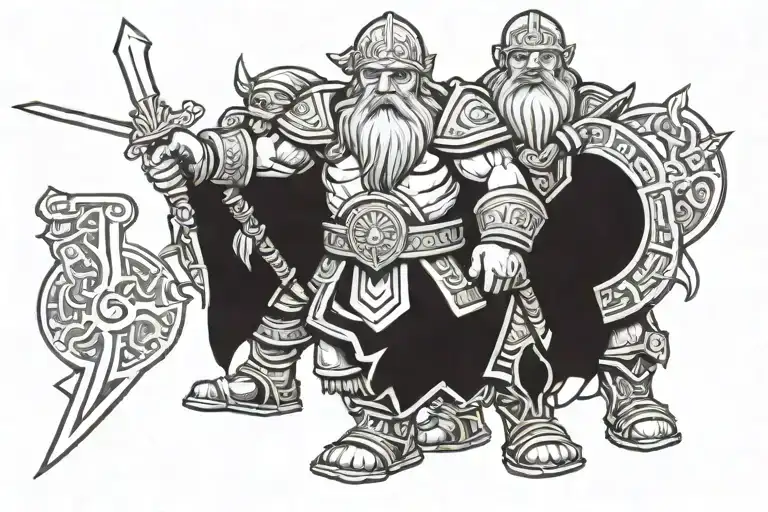 Dwarf Warriors