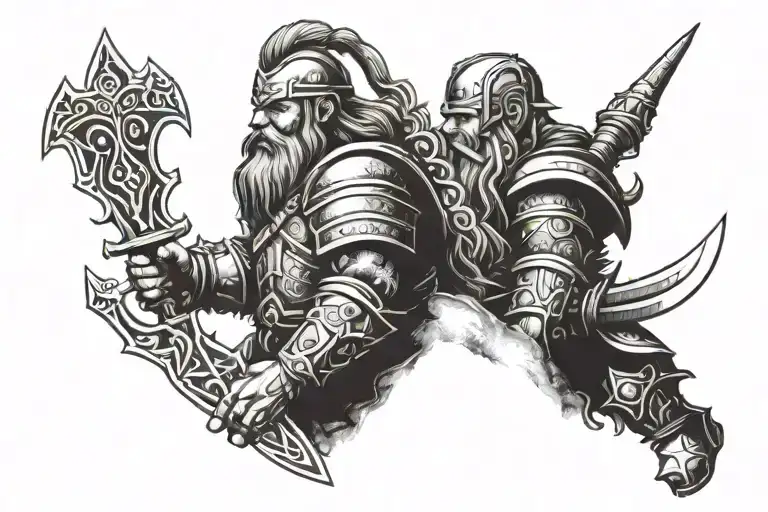 Dwarf Warriors