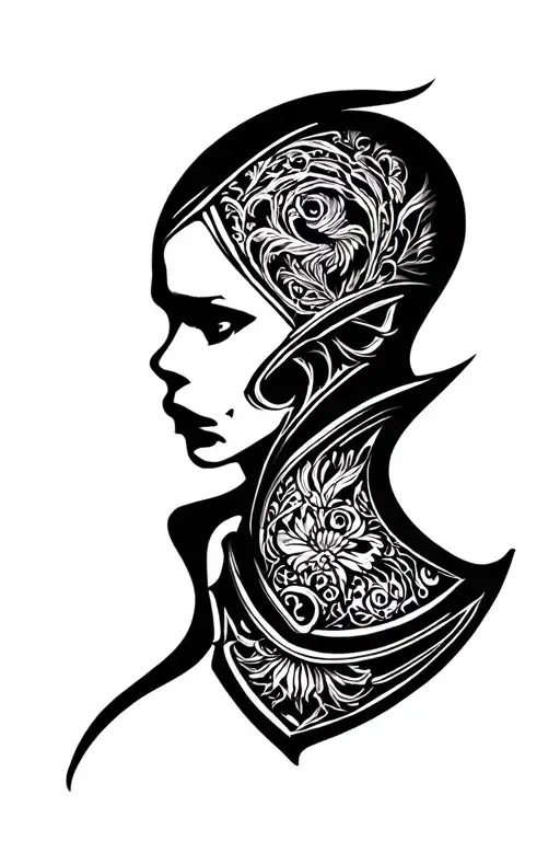 Body Armor Tattoo Design Inspired