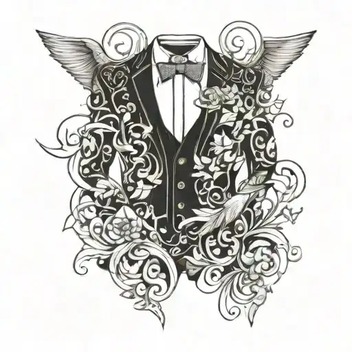 Incorporate A Sleek And Modern Business Suit Design Into A