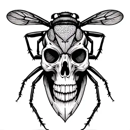 Insects Skull