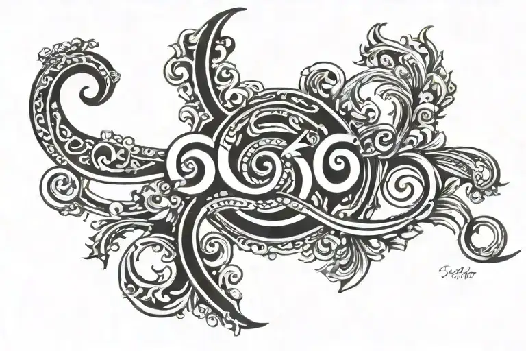 Twenty Six In Greek With Infinity