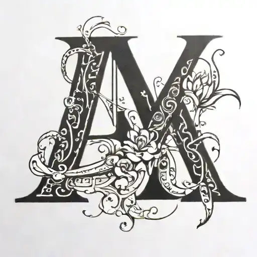Nk Written In A Way That N Is Hidden And K Is Visible
