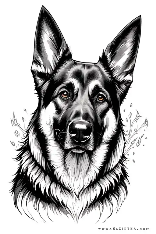 Sereal German Shepherd Anubis