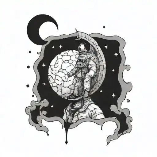 The Man Who Lives On The Moon