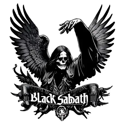 Black Sabbath Tattoo Idea