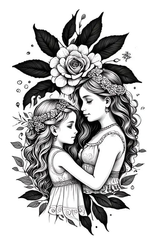 Father Mother Daughter