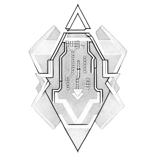 A Sword Made Of Circuitry