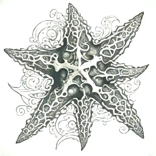 Demonic And Grotesque Looking Sea Star