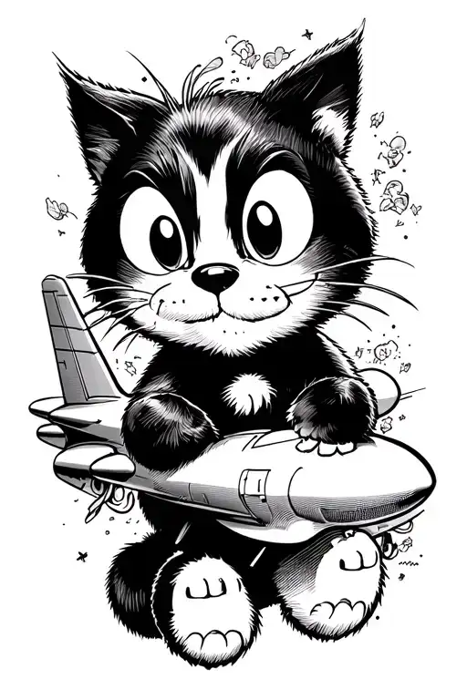Felix The Cat Airplane
