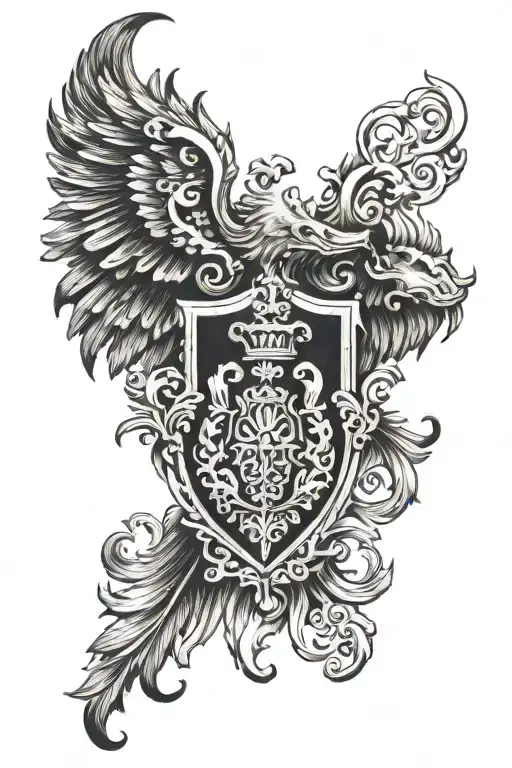 Crest Type Tatoo
