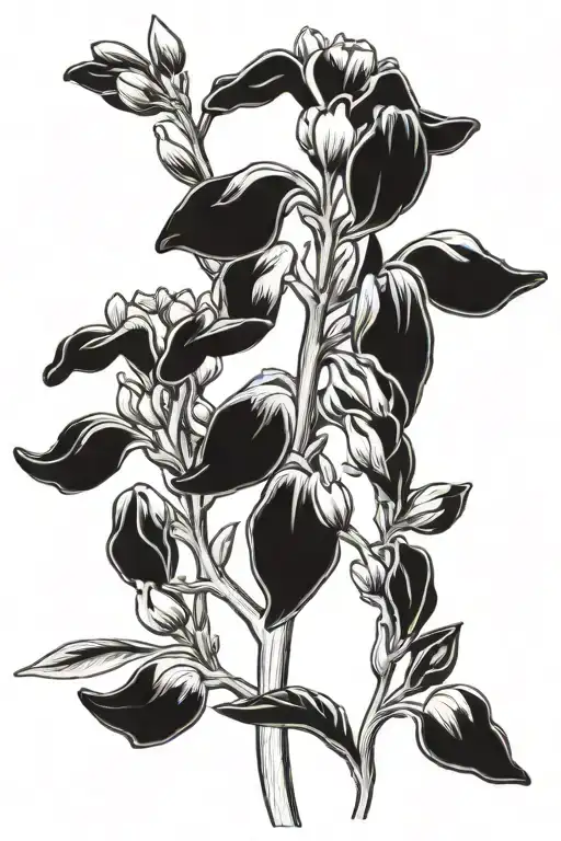 Bluebonnet Sprig