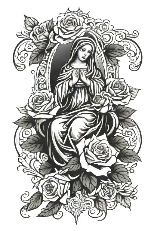 Roses Virgin Mary Birthdate 3 1 62