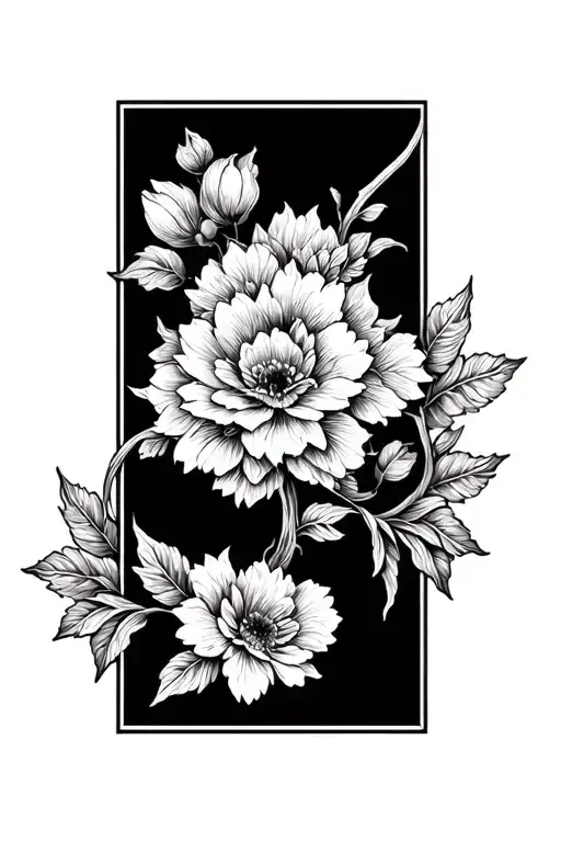 Floral Ornament Like Veins