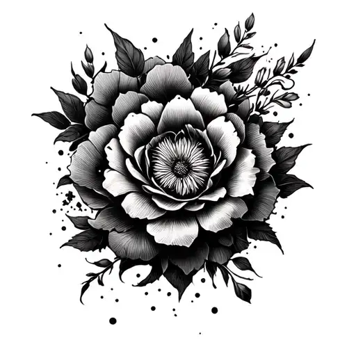 Plenty Of Black Color 3D Arm Tattoo Inspired