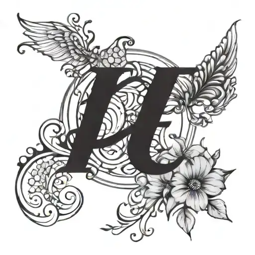Daughters Names Incorporated Into The Design