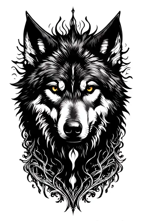 The Wolf Scoll Is The Sun