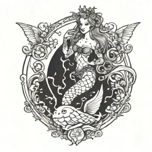 Full Body Hogwarts Mermaid