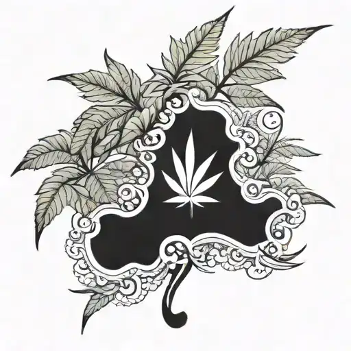 Weed Money Jamaica Flag Jamaica