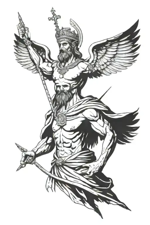 God In Heaven Army As Saviour