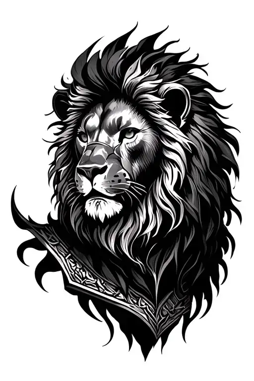 Lion In Armor