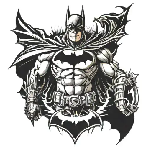 Batman And Berserk Symbol