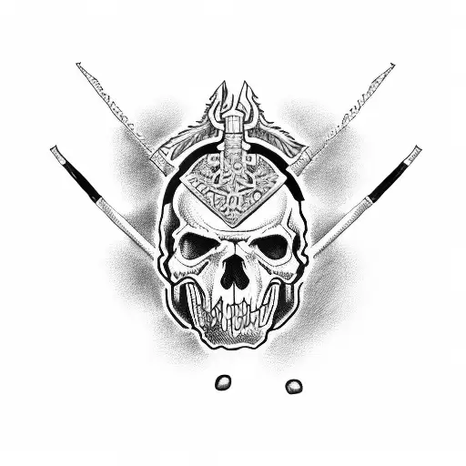 Jake The Dog With Skullsword