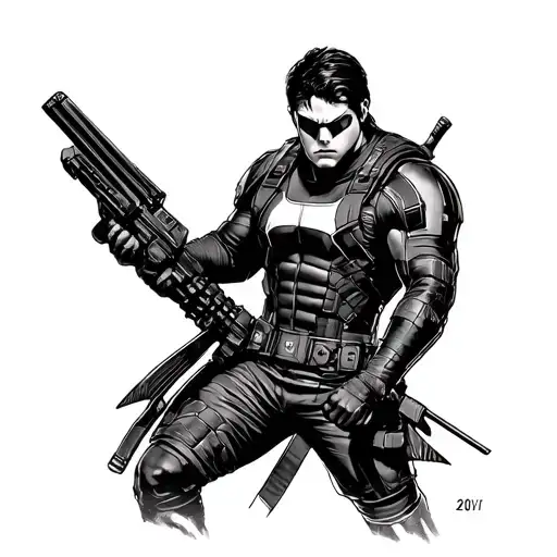 Winter Soldier Aka Bucky Barnes From Marvel